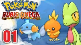 POKÉMON RUBIS OMÉGA #01 - Gobou, Poussifeu, Arcko ?