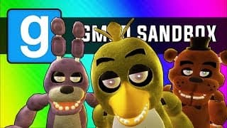 Gmod: Five Minutes at Freddy's (Garry's Mod Sandbox Funny Moments)
