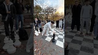 Il a cru c’était échec et mat 💀😭🙏