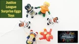 Justice League Surprise Eggs Opening/Wonderwoman, Batman,Kids Toys/nursery rhymes/JoyLand