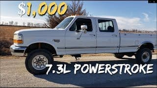$1,000 AUCTION BUY for Ford F350 7.3L Powerstroke 4X4