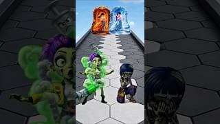 POV ❄️🔥 Zoey vs Rumi 💜 Ice Power or Fire Power? | K-Pop Demon Hunters #shorts