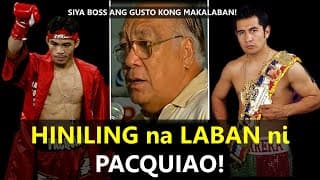 HINILING na LABAN ni PACQUIAO