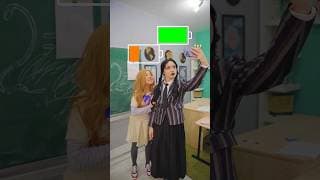 Megan contre Mercredi Addams #drôle #mercredi #wednesday