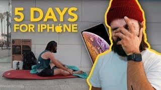 I Survived on the Street Just to Get an iPhone