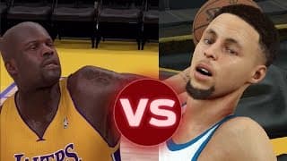 Can Steph Curry Hit A Full court Shot Before Shaq Can Hit A Three Pointer? NBA 2K17