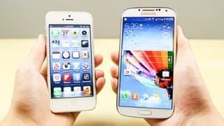 Samsung Galaxy S4 vs Apple iPhone 5