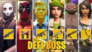 J'ai TUÉ TOUT LES BOSS MYTHIQUES en une PARTIE sur FORTNITE ! (Défi Impossible)