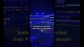 Connecting a Phone to Bluetooth at a Stadium!