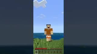 La COULEUR ORANGE Me TUE Sur MINECRAFT #Shorts #ad