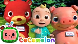 My Name Song! | CoComelon Animals | Animals for Kids