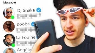 J'AI DM 50 CÉLÉBRITÉS SUR INSTA !