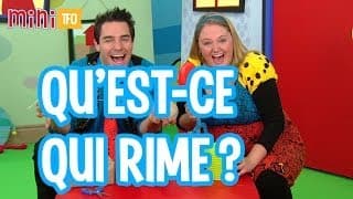 Qu'est-ce qui rime? Pelle et ficelle