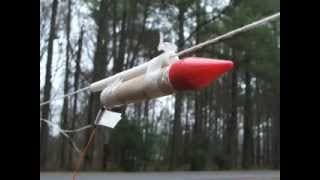 How to Light a Bonfire with Rockets