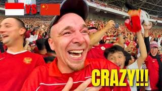 CRAZY! Indonesia vs. China World Cup Qualifier Game!