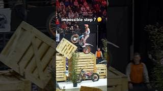 Impossible step ? 🤔🤔 #bike #moto #motorsport #motorcycle #trial