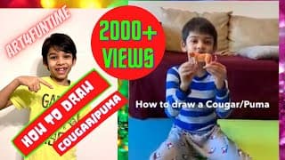 How To Draw A Mountain Lion: Easy Tutorial (Puma/Cougar/Lion/Panther)