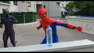 The Bottle Cap Challenge Of Super-Heroes
