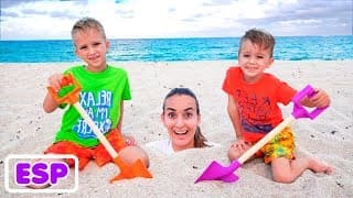 Vlad y mami descansan en el mar