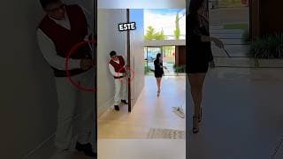 Quería sorprender a sus tres hijas ❤️