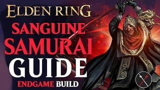 Elden Ring Rivers of Blood Katana Build Guide - How to Build a Sanguine Samurai (Level 150 Guide)
