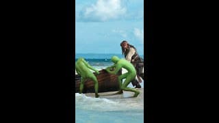 Mr. Green Finding His Friends in Pirates of the Caribbean