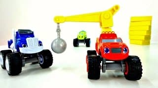 Vidéo pour enfants des voitures de course: Zeg et Crusher font la course