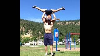 Fit Couple Acro Yoga Goals