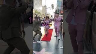 👆🏼full song in this video here👆🏼 Rating Random Strangers' Model Walks In Public Part 14 😭👠