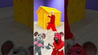 CHEESE HOUSE vs MICE! 🏠🧀🐭