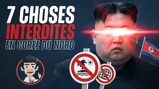 7 Choses interdites en Corée du Nord