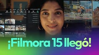 Filmora 15 — El Futuro de una Edición de Video sin Complicaciones | Potenciado por IA
