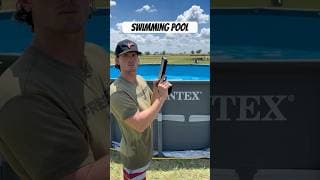Can a Swimming Pool Stop a 50 Cal Sniper Rifle?