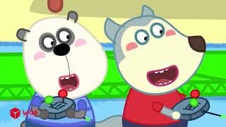 Don't Leave Me Alone, Mom and Dad! Lycan got Sick 🐺 Funny Stories for Kids @LYCAN1-d2g