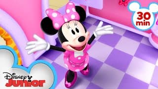 Bow-Toons Adventures for 30 Minutes! | Compilation Part 1 | Minnie's Bow-Toons  🎀  | @disneyjr