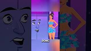 Canette en tenue chic :elle bluffe la porte🥲❤️!#shorts #animation #motivation #pourtoi #foryourpage