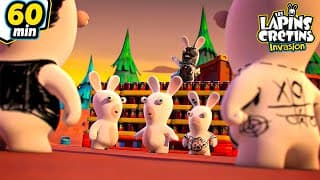 La Mafia des Lapins | Les Lapins Crétins Invasion | Animaj Kids