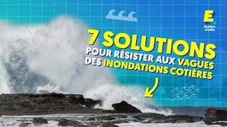 Comment arrêter les vagues des inondations côtières ? 🌊 #shorts