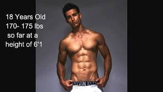 My 4 Year Natural Transformation 14-18 Years Old (Gained 75 lbs!)