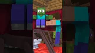 MINECRAFT ON 1000 PING (Roblox Doors Challenge) - Monster School Minecraft Animation