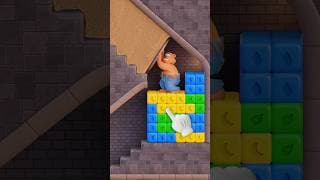 Will The Bear Survive!🫣 #toonblast #shorts #gamereviews #mobilegame