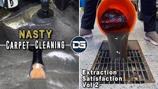 Nasty Carpet Cleaning Compilation | Extraction Satisfaction Vol 2