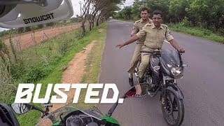 Took 36 hours to get pulled over in India