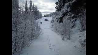 Winter trip into my placer claim. Peachland, B.C.