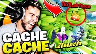 LE PIRE CACHE CACHE AVEC TK78 SUR FORTNITE BATTLE ROYALE !!!