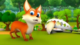 The Fox without Tail 3D Animated English Stories for Kids | Moral Stories Children Bedtime Tales