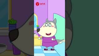 The Eye Boogers Inside Lucy's Eyes | Educational Videos | Wolfoo Family Official #shorts #wolfoo