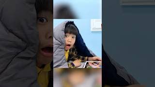 Eric Sneaks His Tablet Past Bedtime