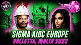 🇲🇹 [4K] VALLETTA, MALTA - 2023: SiGMA AIBC EUROPE | DAY 1 VLOG | 25,000 DELEGATES | YACHT INTERVIEWS
