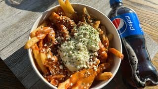 THAT SHAWARMA POUTINE WAS BUSSIN 👏🔥 #food #arabfood #funny